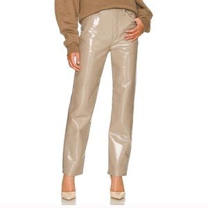 Agolde Recycled Leather 90s Pinch Waist size 26